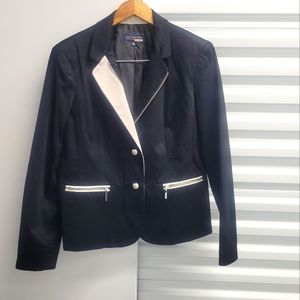 Jones New York Blazer Jacket, Size 10, Black